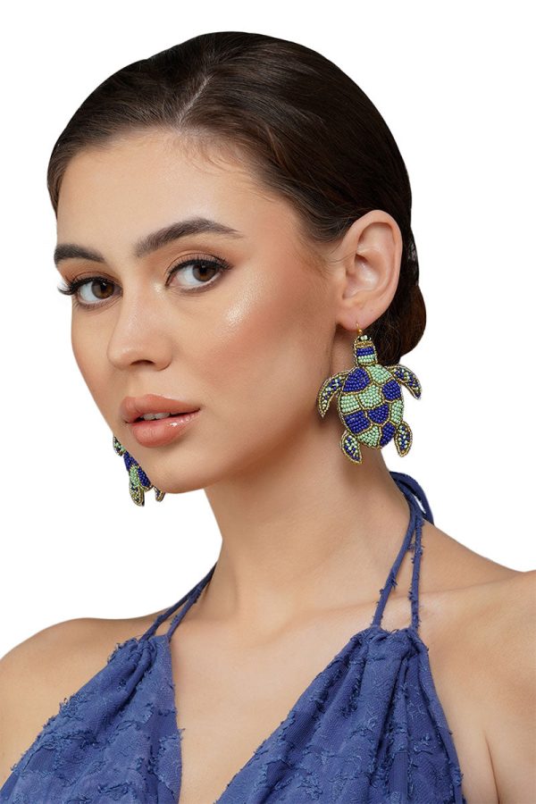 Save The Turtle Earrings - Image 3