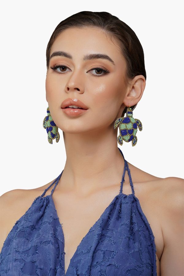 Save The Turtle Earrings - Image 4