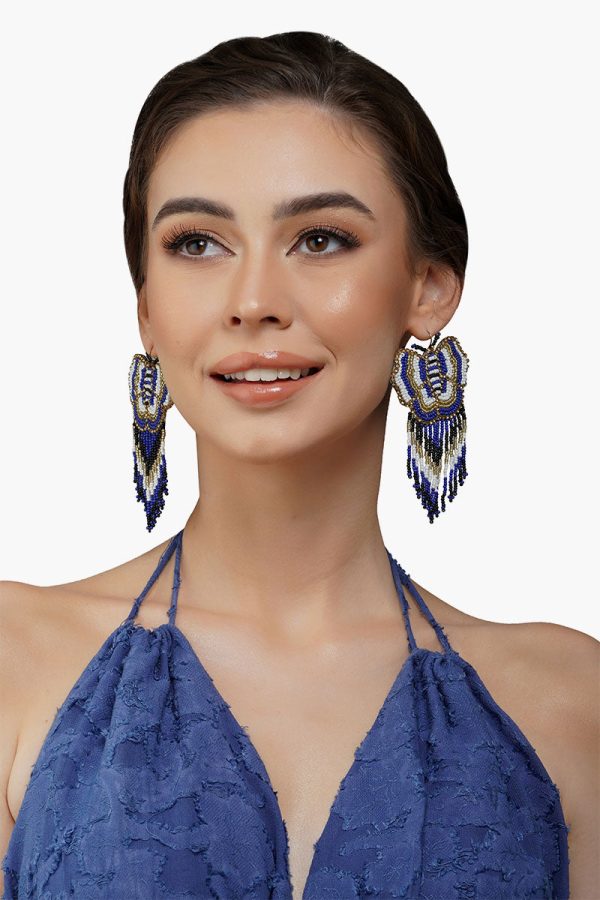 Midnight Butterfly Earrings - Image 4