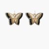 Luxe Butterfly Beaded Earrings