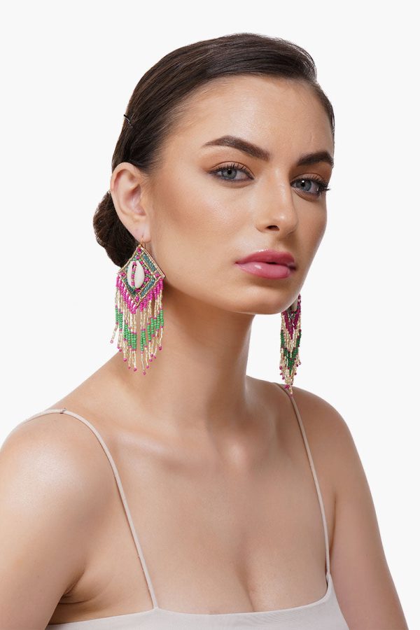 Paparazzi Tassel Earrings - Image 2