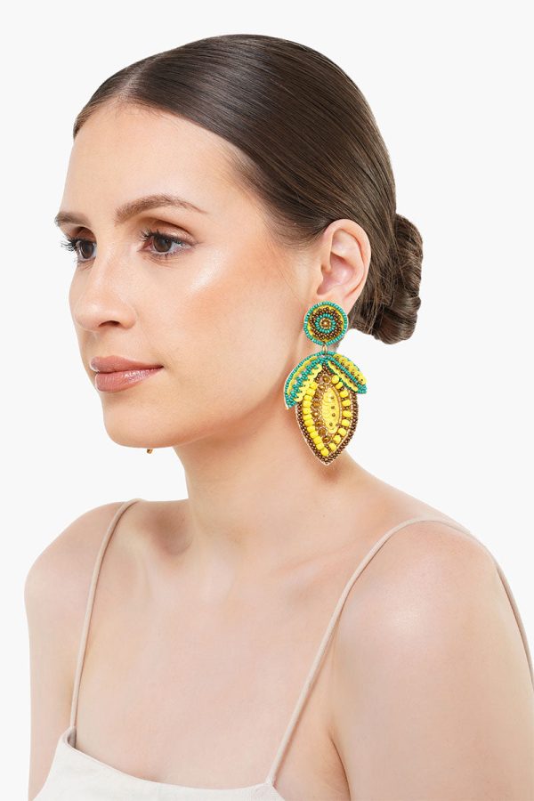 Positano Lemon Earrings - Image 5