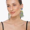 Blue Haze Beaded Earrings - Image 6