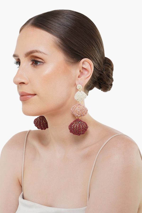 Sandy Seashell Earring - Image 4