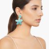 Coral Stars Earrings - Image 3