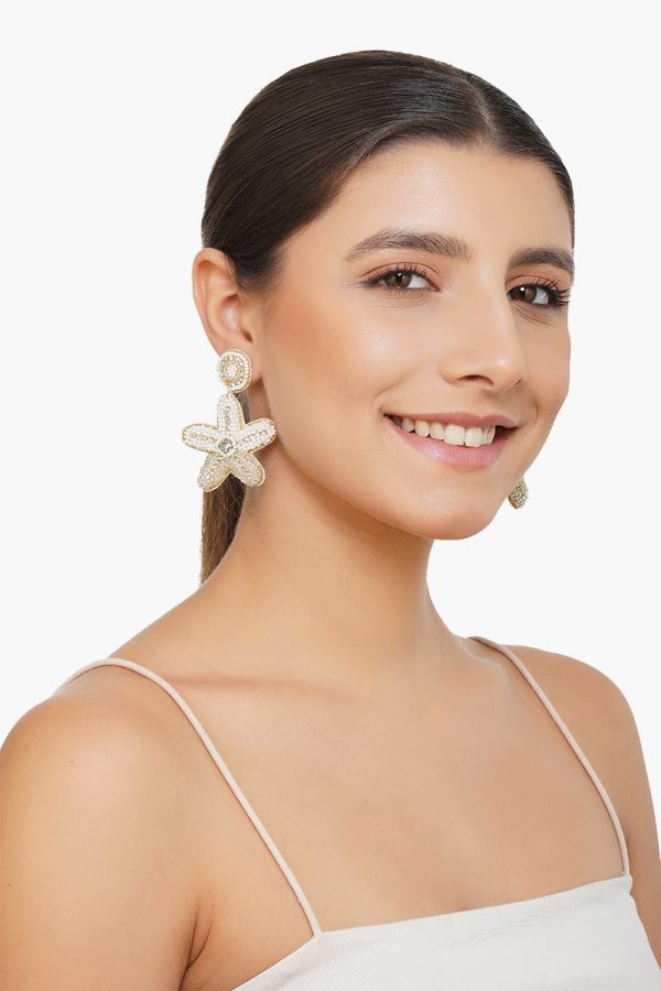 Pearl Stars Earrings - Image 3