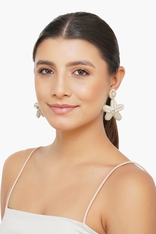 Pearl Stars Earrings - Image 4