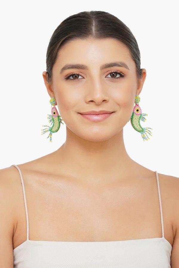 Pink Pose Earrings - Image 2