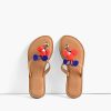 Fiesta Pompom & Mirror Sliders | Boho Sliders
