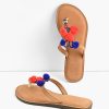 Fiesta Pompom & Mirror Sliders | Boho Sliders - Image 3